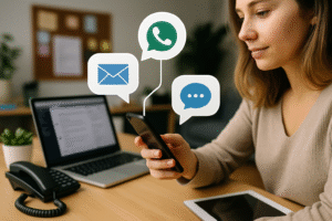 canais de comunicação