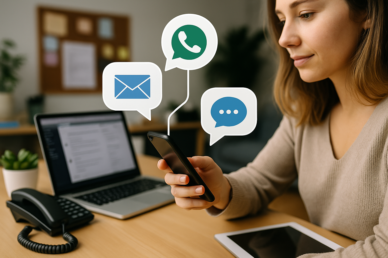 canais de comunicação